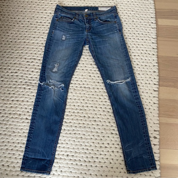 rag & bone Denim - Rag & Bone The Dre Distressed Jean